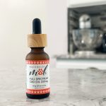 Max & Bailey CBD oils for dogs - product on counter